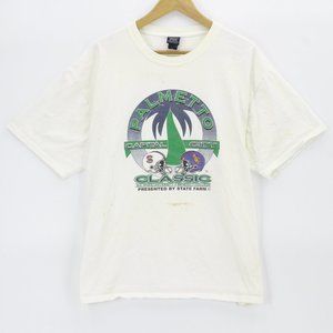 Vintage Choice Apparel Men's Palmetto Football Short Sleeve Graphic T-Shirt XL